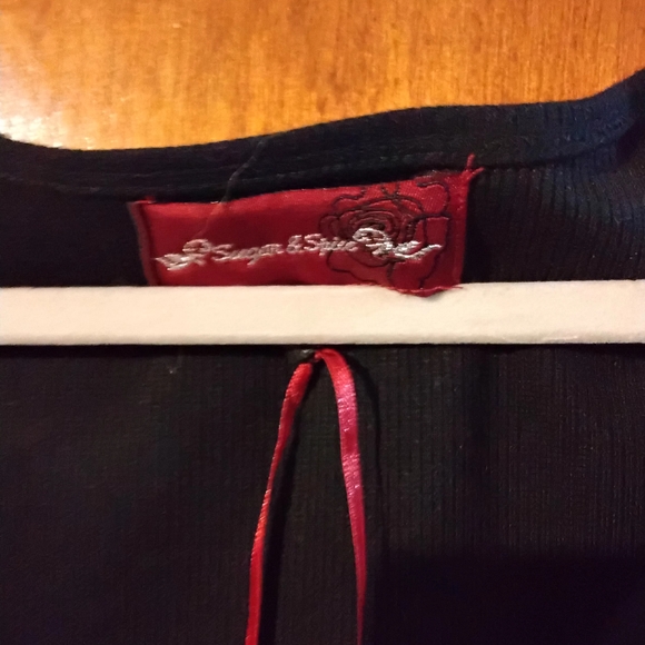 Sparkling Black Sequin Tank Top - Picture 2 of 3